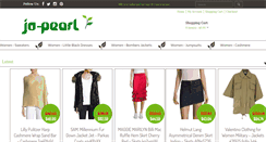 Desktop Screenshot of jo-pearl.com